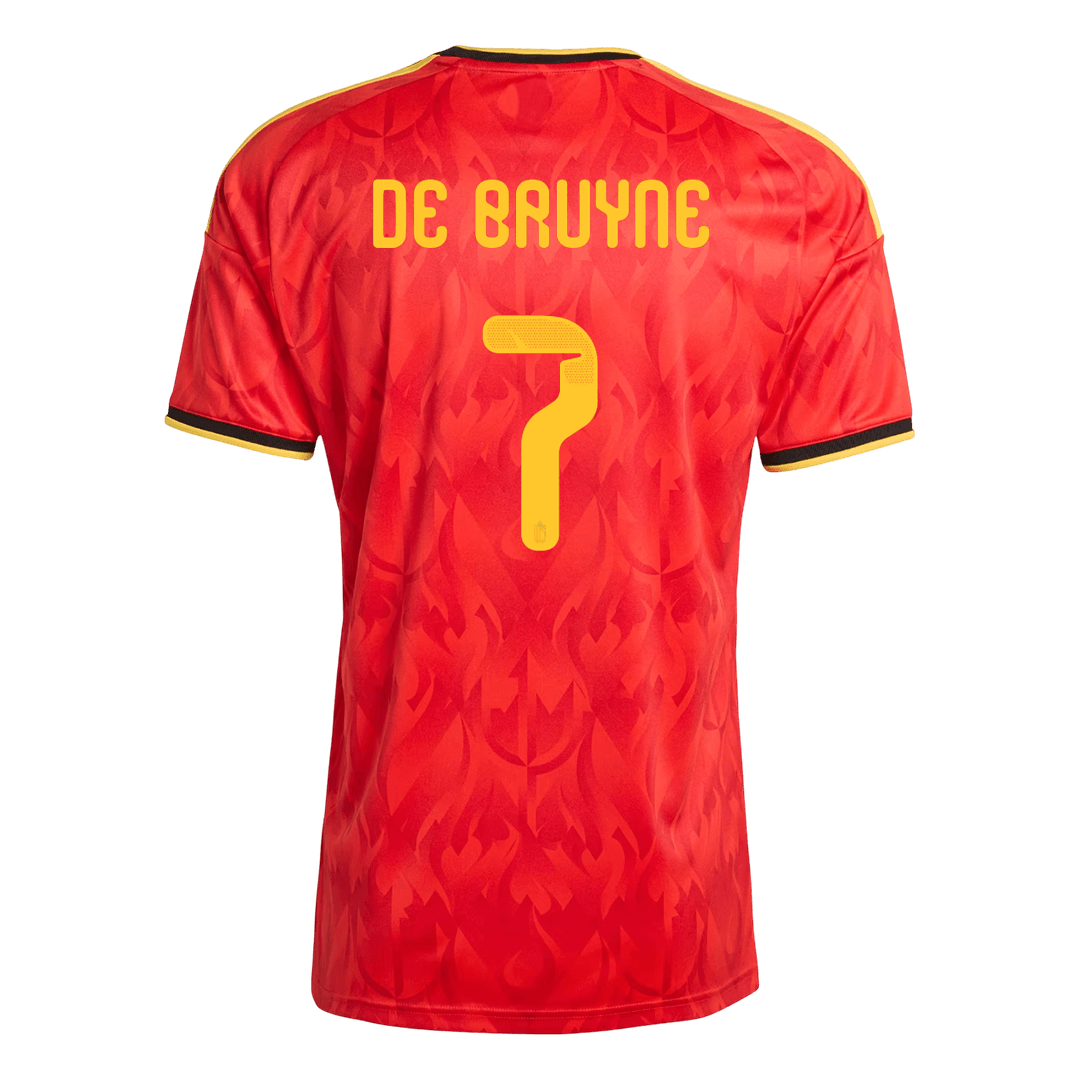 DE BRUYNE #7 Belgium Home Soccer Jersey World Cup 2026 - gogoalshop