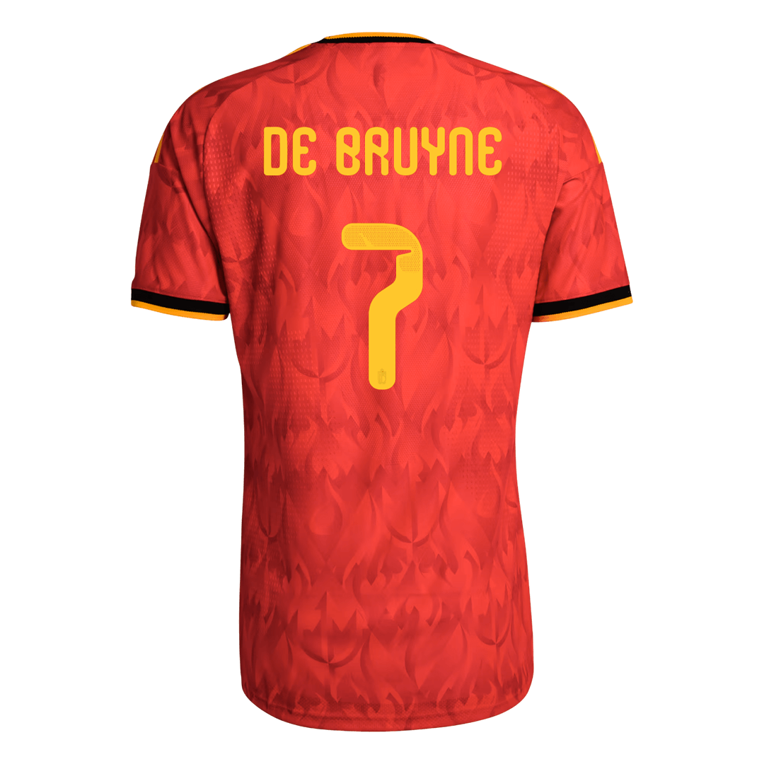 DE BRUYNE #7 Belgium Home Player Version Jersey World Cup 2026 - gogoalshop