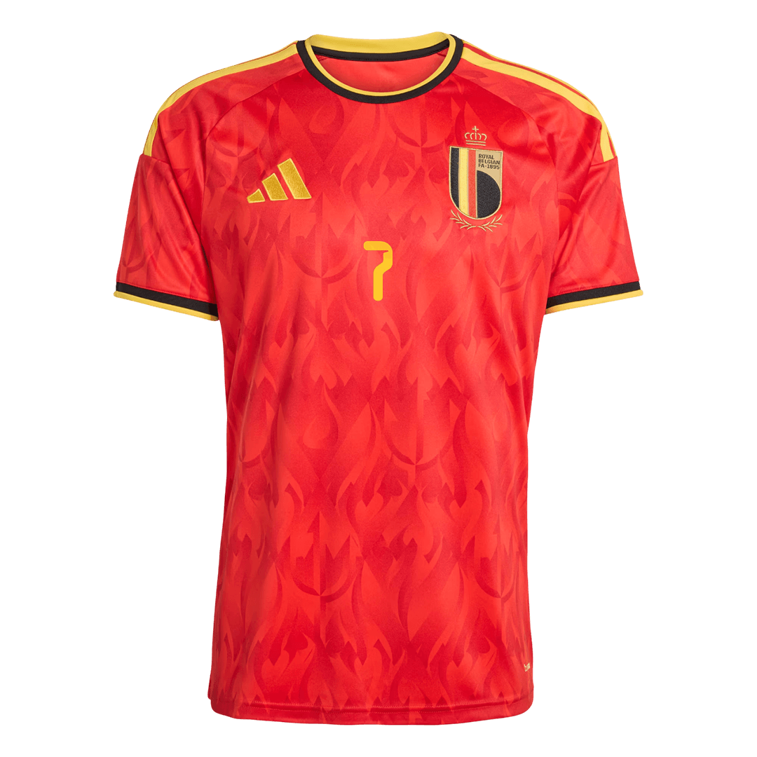 DE BRUYNE #7 Belgium Home Soccer Jersey World Cup 2026 - gogoalshop