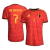 DE BRUYNE #7 Belgium Home Player Version Jersey World Cup 2026 - gogoalshop