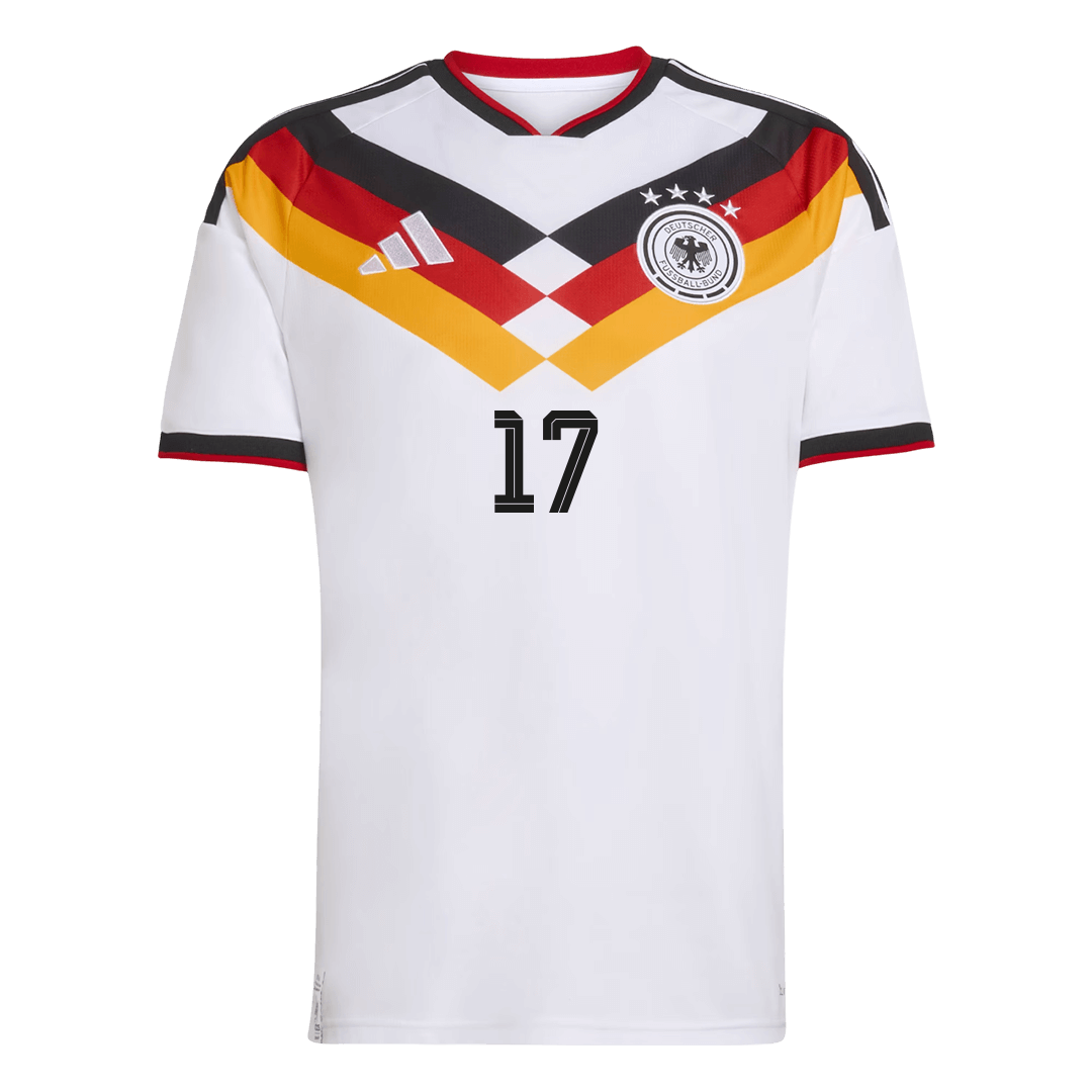 WIRTZ #17 Germany Home Soccer Jersey World Cup 2026 - gogoalshop