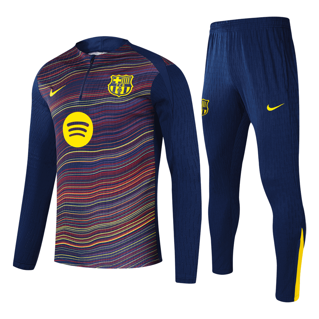 Barcelona 1/4 Zip Tracksuit 2025/26 Kids Colorful - gogoalshop