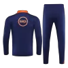 Barcelona 1/4 Zip Tracksuit 2025/26 Black&Orange - gogoalshop