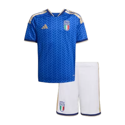 Italy Home Kids Soccer Jerseys Kit 2025/26 - gogoalshop
