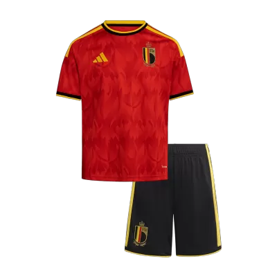 Belgium Home Kids Soccer Jerseys Kit 2025/26 - gogoalshop