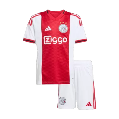 Ajax Home Kids Soccer Jerseys Kit 2025/26 - gogoalshop