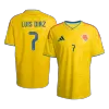 LUIS DíAZ #7 Colombia Home Soccer Jersey World Cup 2026 - gogoalshop
