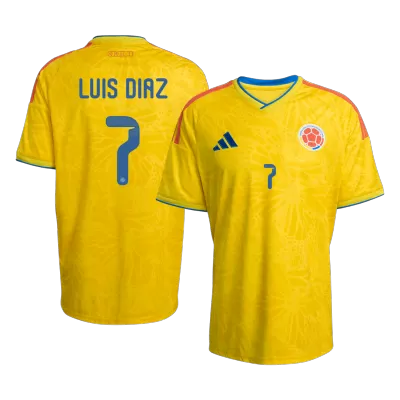 LUIS DíAZ #7 Colombia Home Soccer Jersey World Cup 2026 - gogoalshop