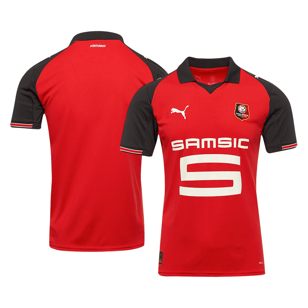 Stade Rennais Home Soccer Jersey 2025/26 - gogoalshop