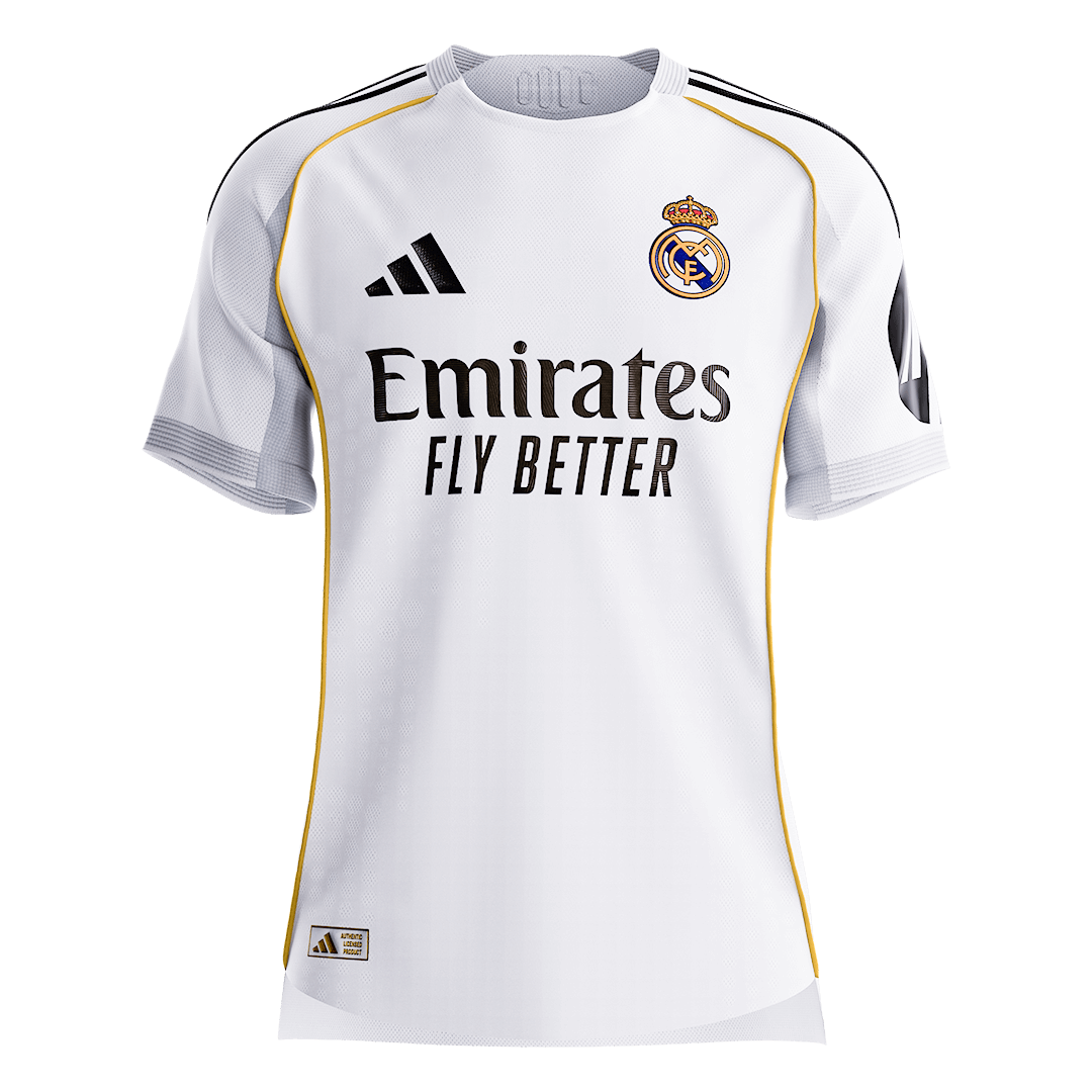 Real Madrid Home Player Version Jersey 2025/26 - gogoalshop