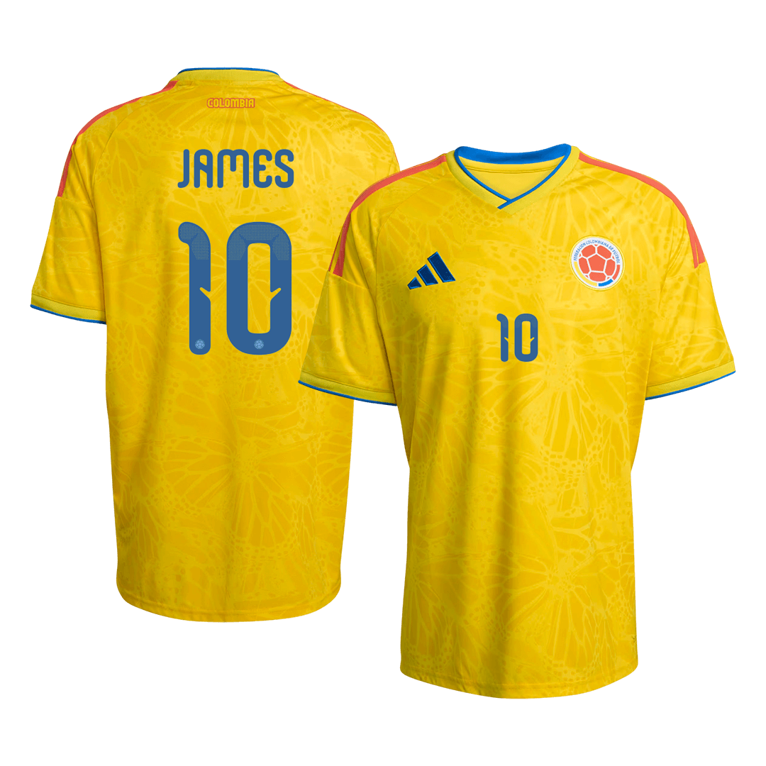 JAMES #10 Colombia Home Soccer Jersey World Cup 2026 - gogoalshop