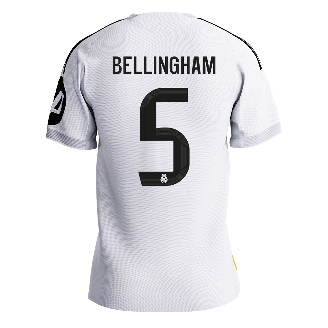 BELLINGHAM #5 Real Madrid Home Player Version Jersey 2025/26 - gogoalshop