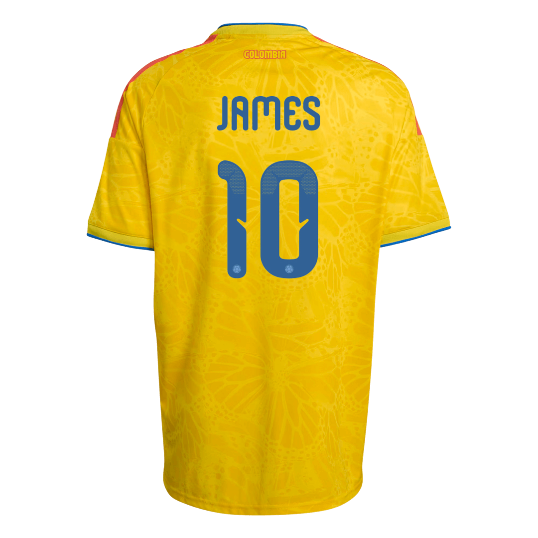 JAMES #10 Colombia Home Soccer Jersey World Cup 2026 - gogoalshop