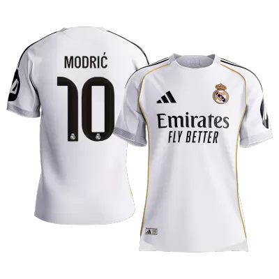 MODRIĆ #10 Real Madrid Home Authentic Soccer Jersey 2025/26 - gogoalshop