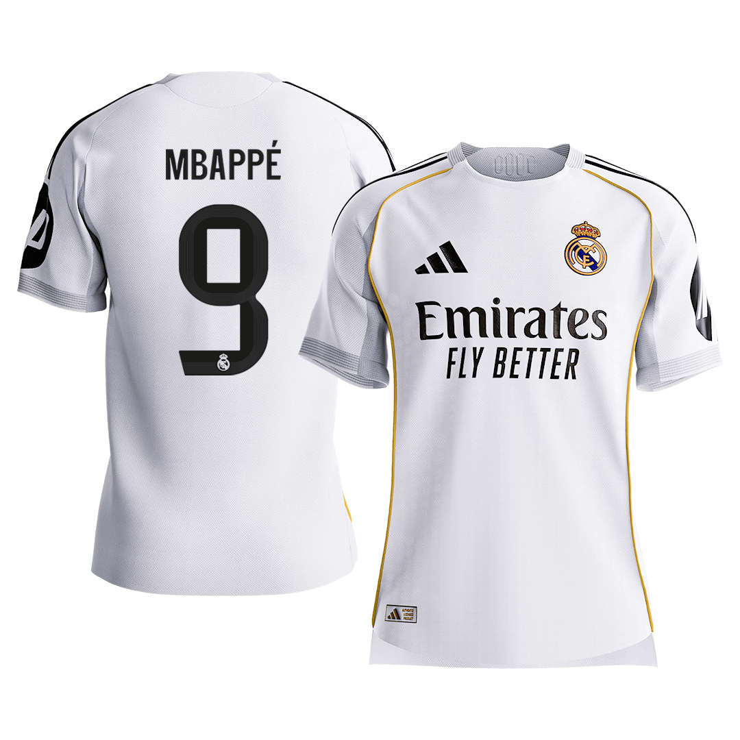 MBAPPÉ #9 Real Madrid Home Player Version Jersey 2025/26 - gogoalshop