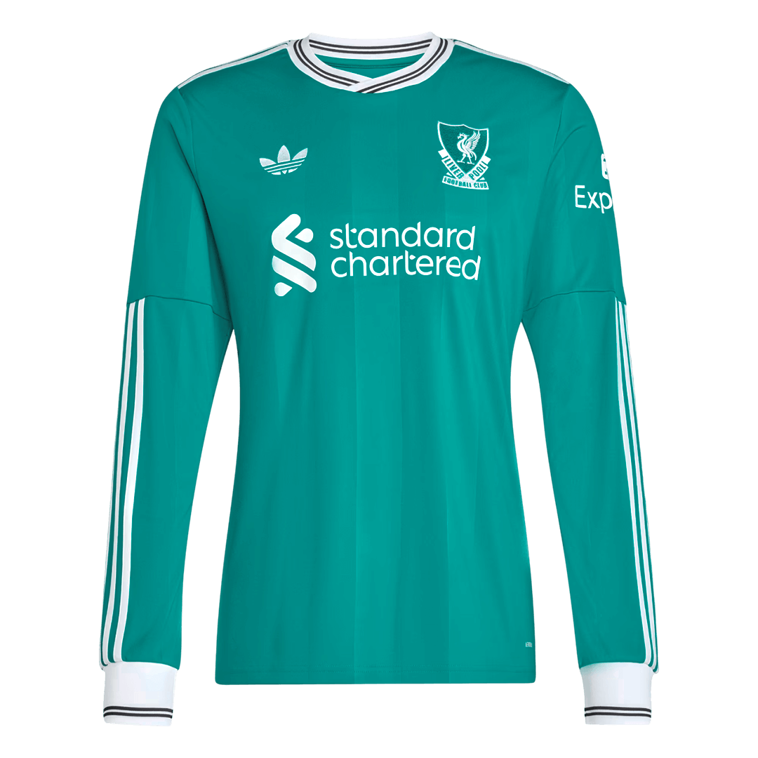 Liverpool Third Away Long Sleeve Jersey 2025/26 - gogoalshop