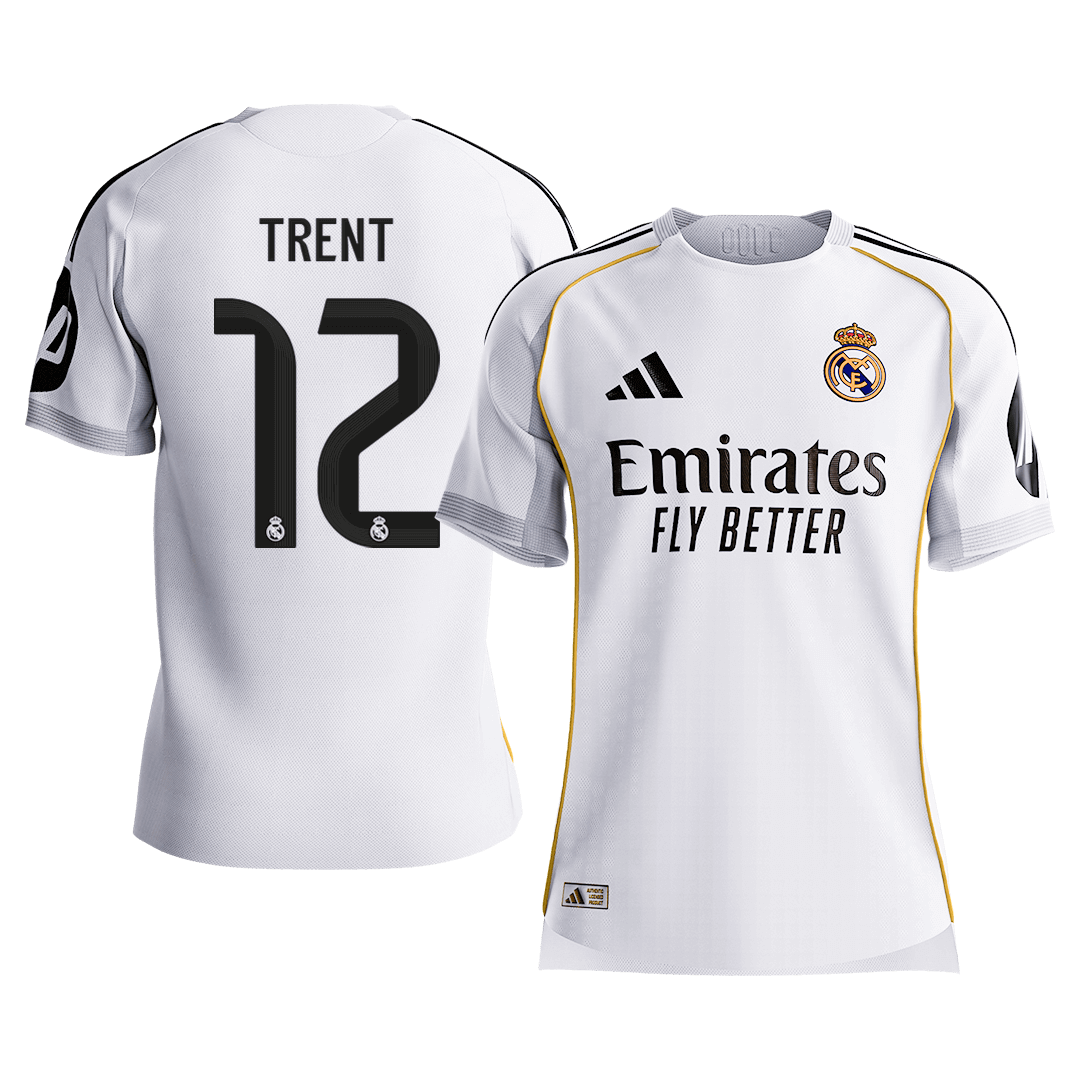 TRENT #12 Real Madrid Home Player Version Jersey 2025/26 - gogoalshop