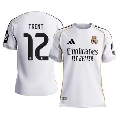 TRENT #12 Real Madrid Home Authentic Soccer Jersey 2025/26 - gogoalshop