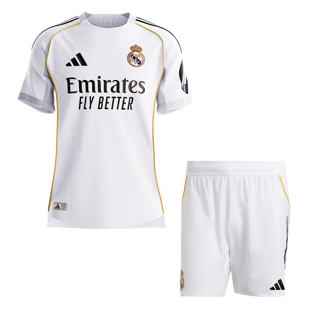 Real Madrid Home Authentic Jerseys Kit 2025/26 - gogoalshop
