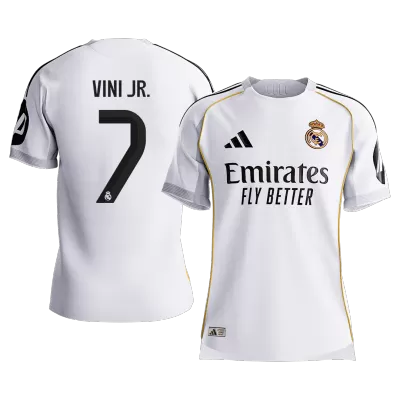 VINI JR. #7 Real Madrid Home Authentic Soccer Jersey 2025/26 - gogoalshop