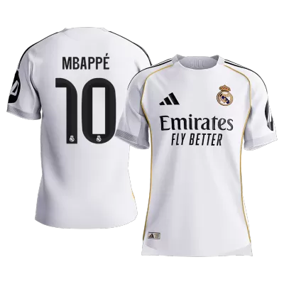 MBAPPÉ #10 Real Madrid Home Authentic Soccer Jersey 2025/26 - gogoalshop