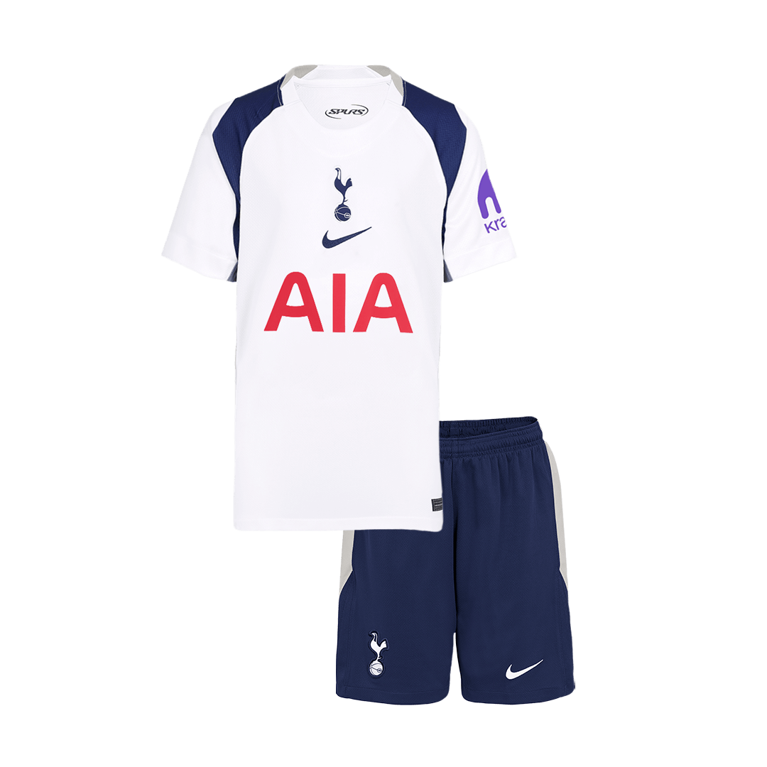 Tottenham Hotspur Home Kids Soccer Jerseys Kit 2025/26 - gogoalshop