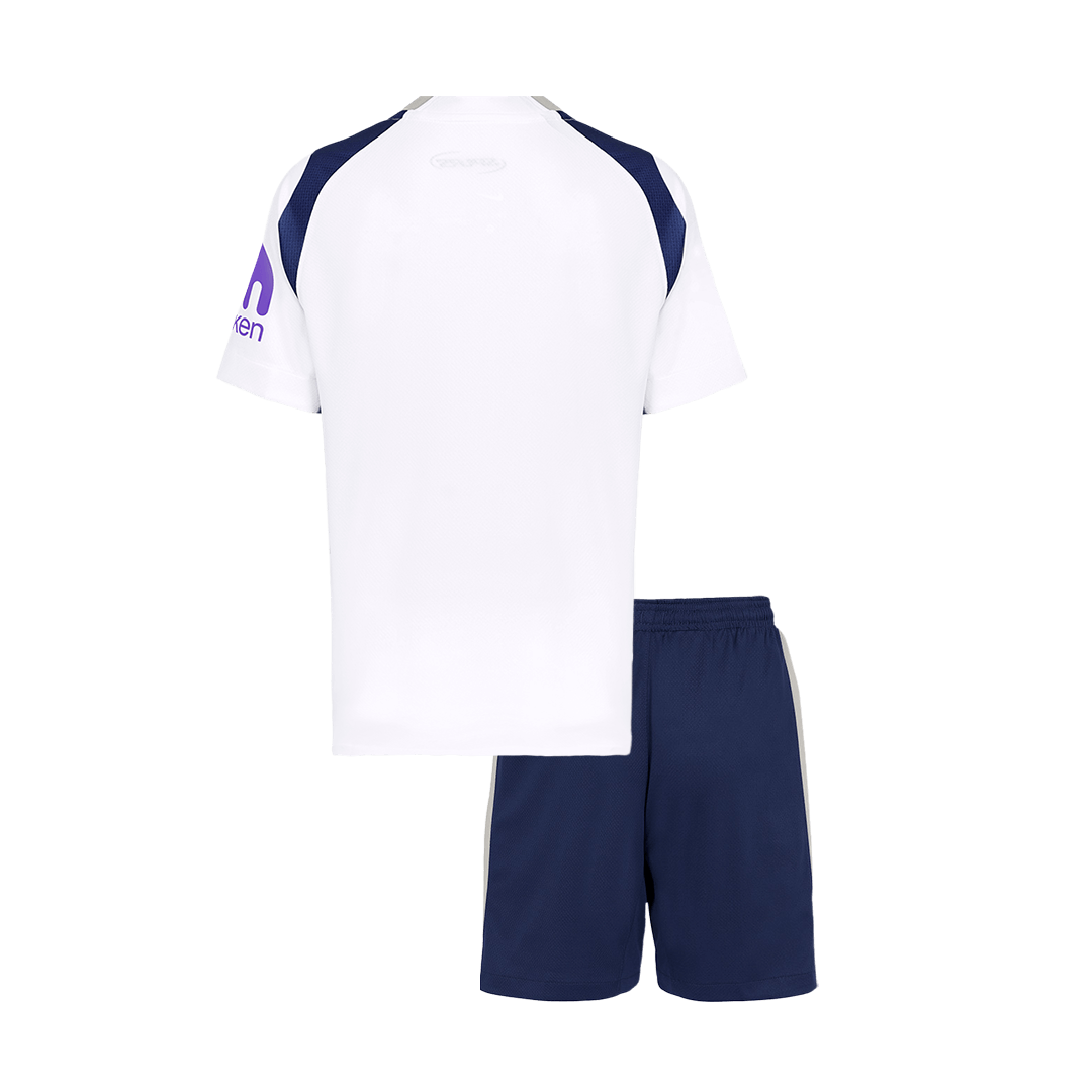Tottenham Hotspur Home Kids Soccer Jerseys Kit 2025/26 - gogoalshop