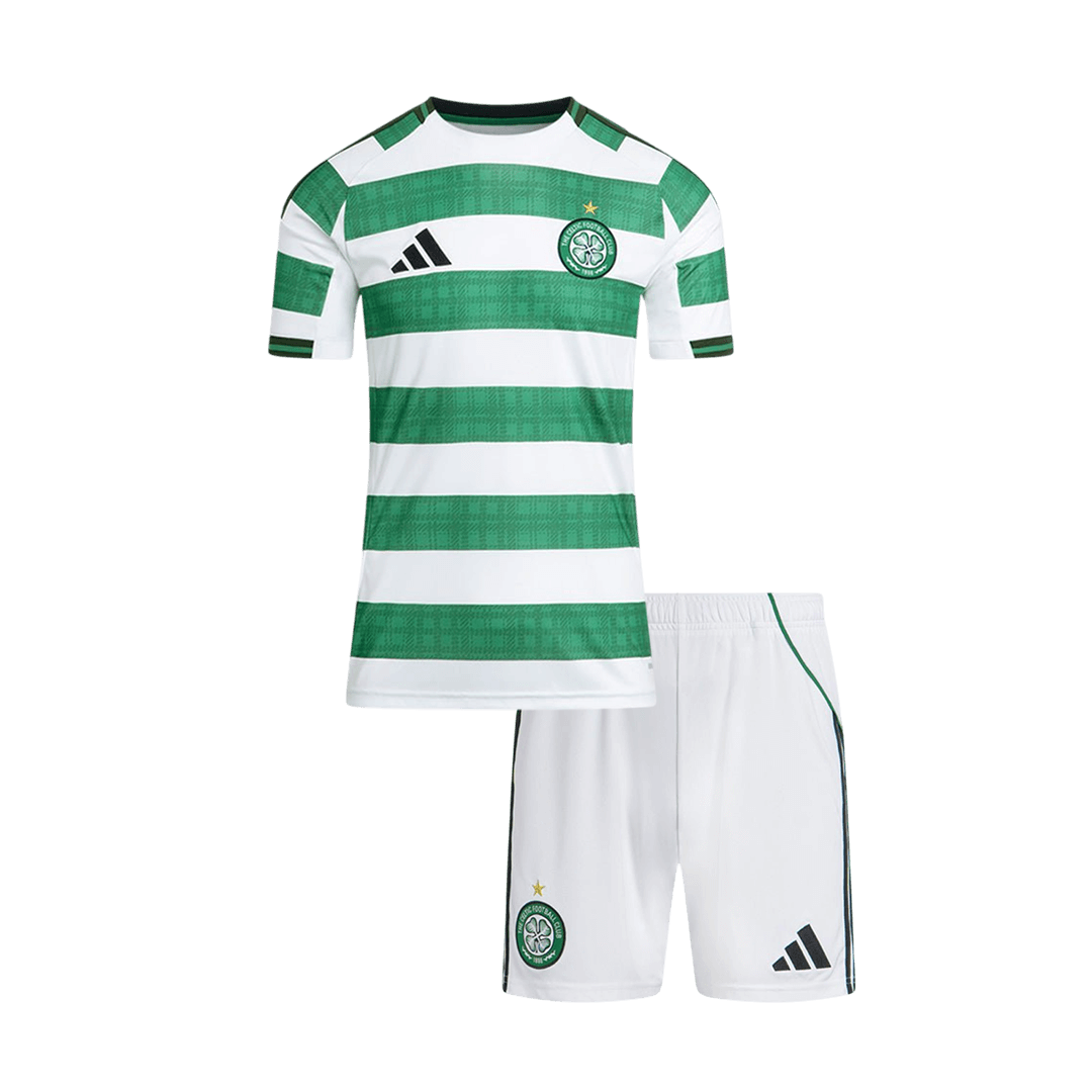 Celtic Home Kids Soccer Jerseys Kit 2025/26 - gogoalshop