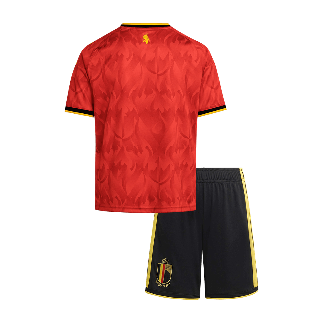 Belgium Home Kids Soccer Jerseys Kit World Cup 2026 - gogoalshop