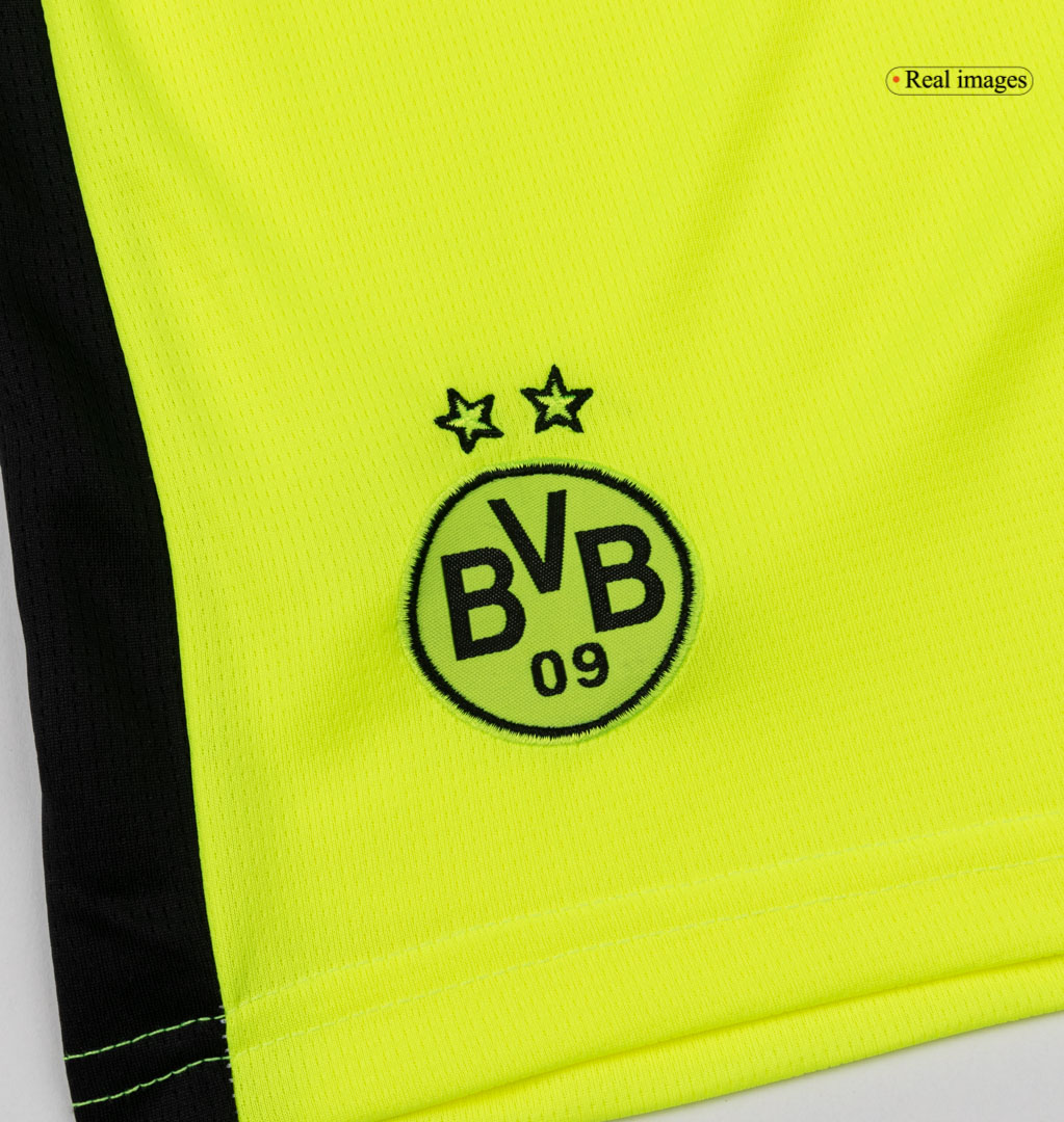 Borussia Dortmund Away Kids Soccer Jerseys Kit 2025/26 - gogoalshop