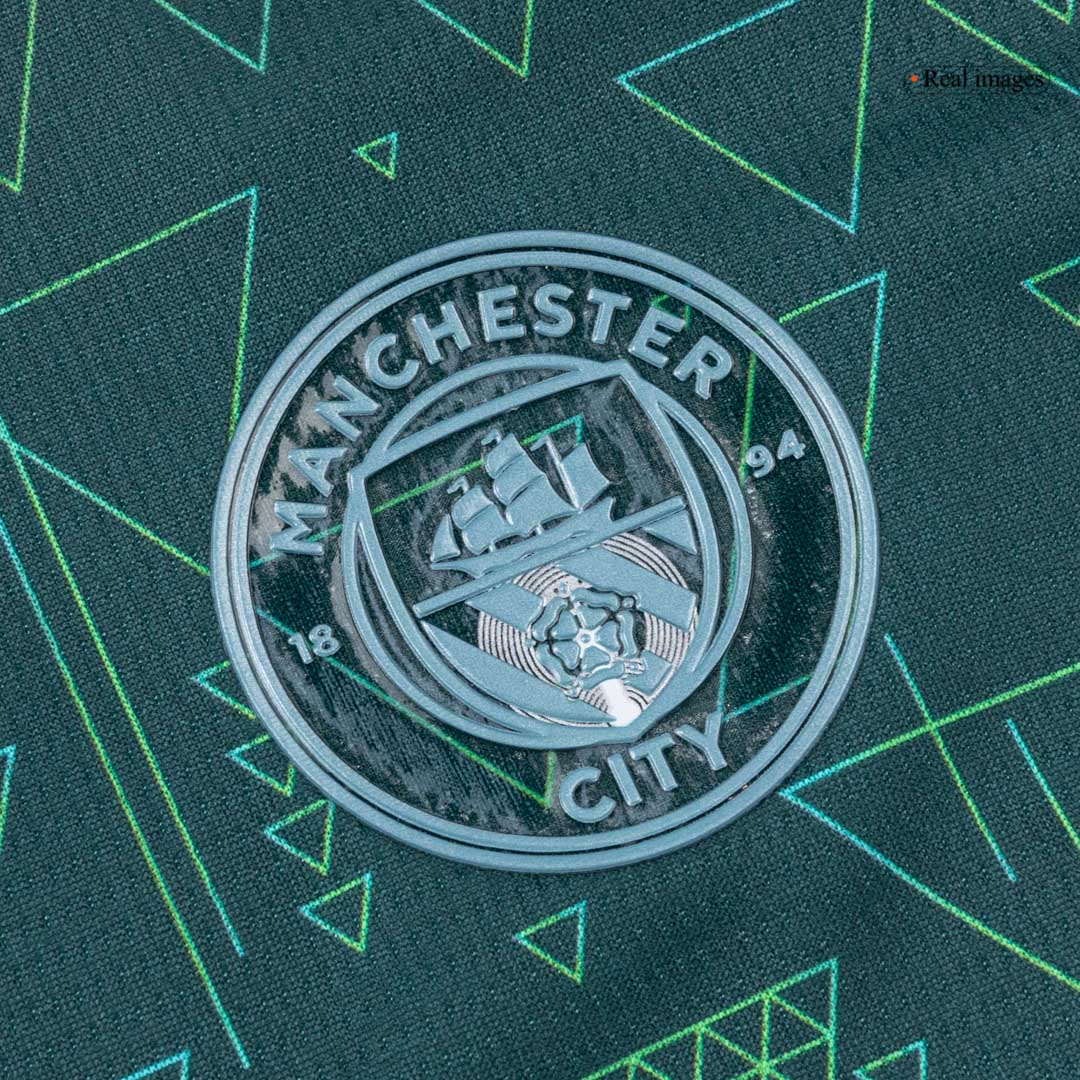 Manchester City Fourth Away Kids Soccer Jerseys Kit 2025/26 - gogoalshop