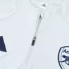 Arsenal 1/4 Zip Tracksuit 2025/26 Kids White - gogoalshop