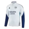 Arsenal 1/4 Zip Tracksuit 2025/26 Kids White - gogoalshop