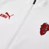 AC Milan Jacket Tracksuit 2025/26 White - gogoalshop