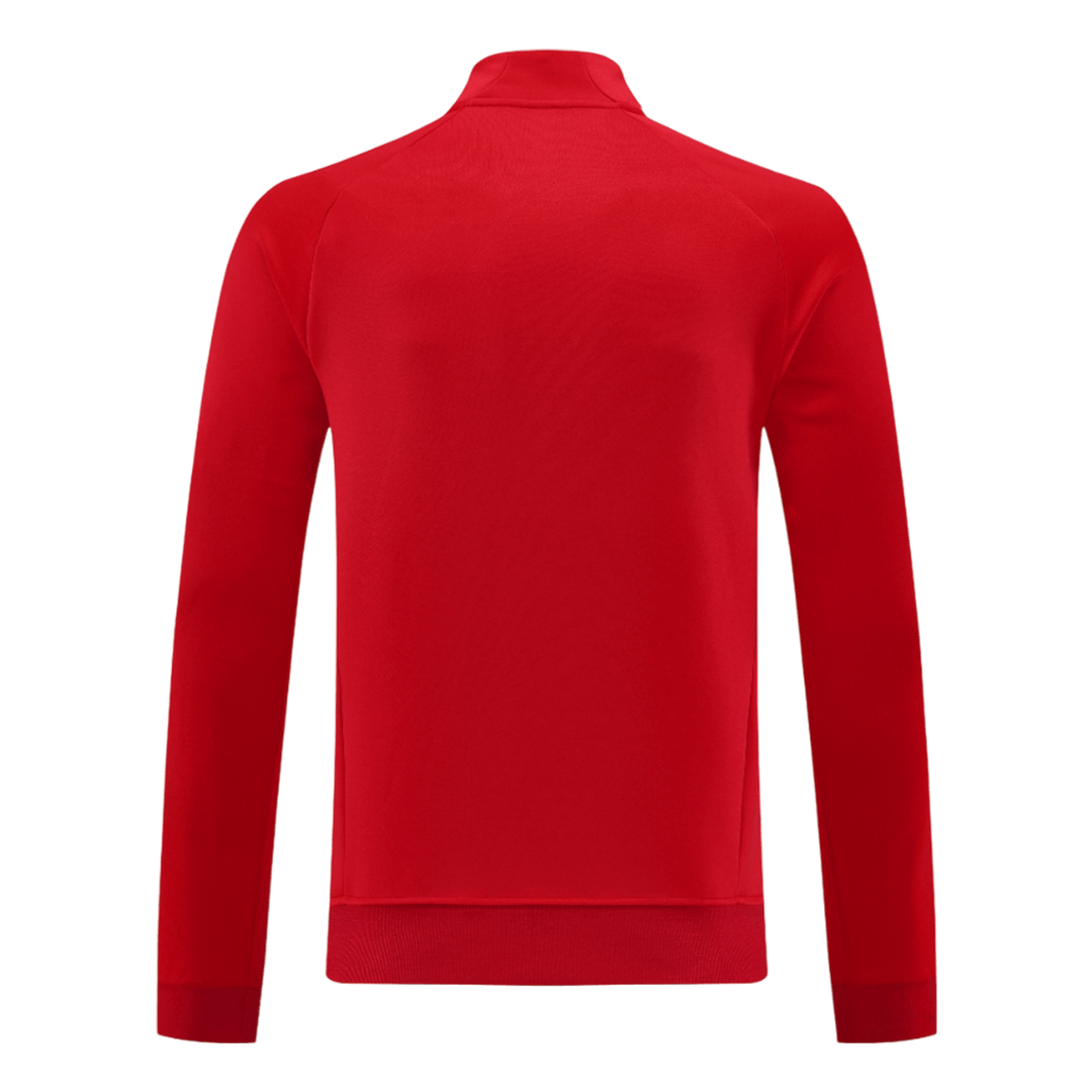 Bayern Munich Track Jacket 2025/26 - Red - gogoalshop