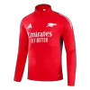 Arsenal 1/4 Zip Tracksuit 2025/26 Red - gogoalshop