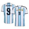 J.ÁLVAREZ #9 Argentina Home Soccer Jersey World Cup 2026 - gogoalshop