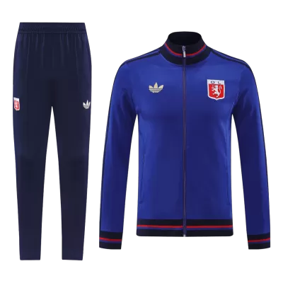 Olympique Lyonnais Jacket Tracksuit 2025/26 Blue - gogoalshop