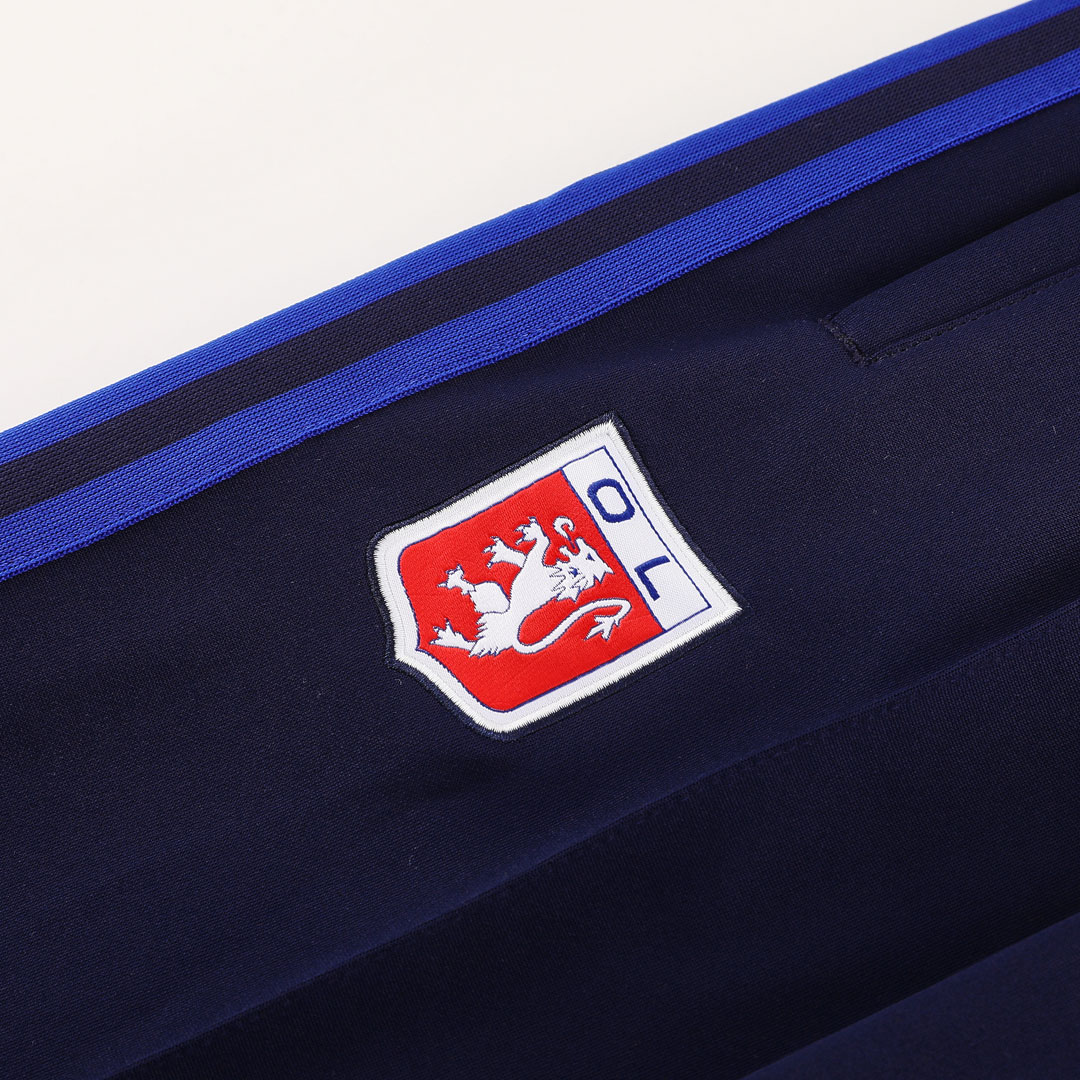 Olympique Lyonnais Jacket Tracksuit 2025/26 Blue - gogoalshop