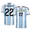 L.MARTÍNEZ #22 Argentina Home Soccer Jersey World Cup 2026 - gogoalshop