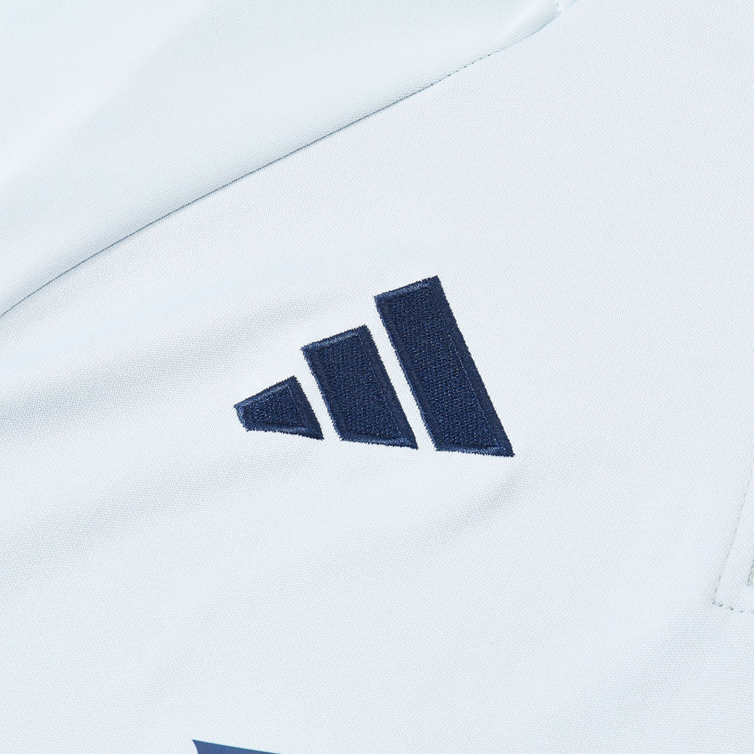 Arsenal 1/4 Zip Tracksuit 2025/26 White - gogoalshop