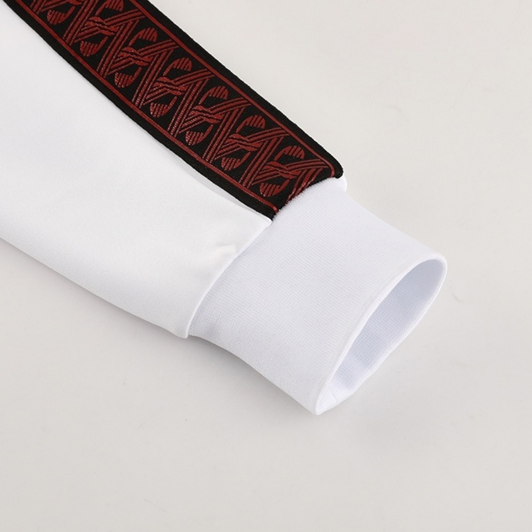 AC Milan Jacket Tracksuit 2025/26 White - gogoalshop