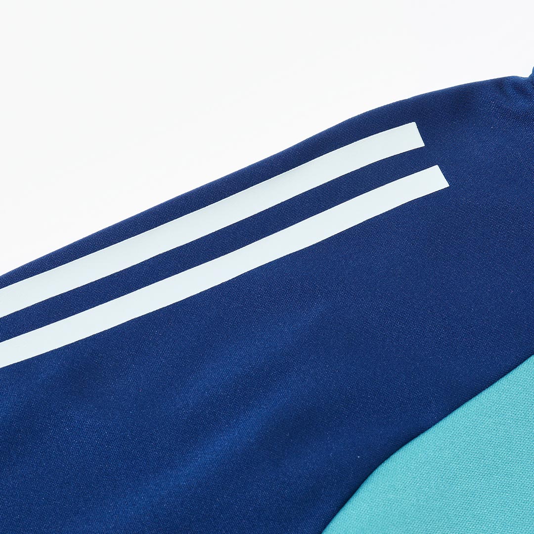 Arsenal 1/4 Zip Tracksuit 2025/26 Kids Green - gogoalshop