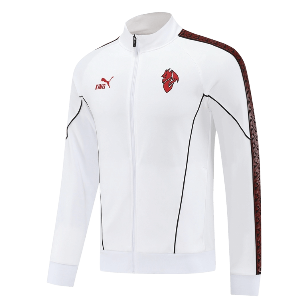 AC Milan Track Jacket 2025/26 - White - gogoalshop