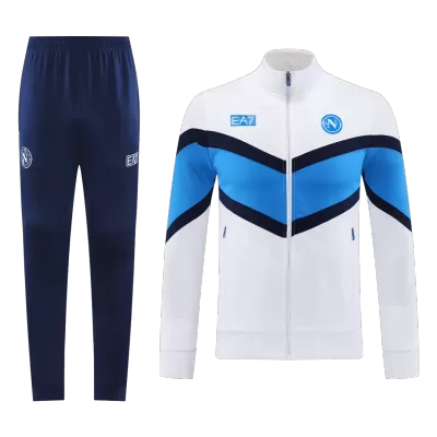 Napoli Jacket Tracksuit 2025/26 White - gogoalshop