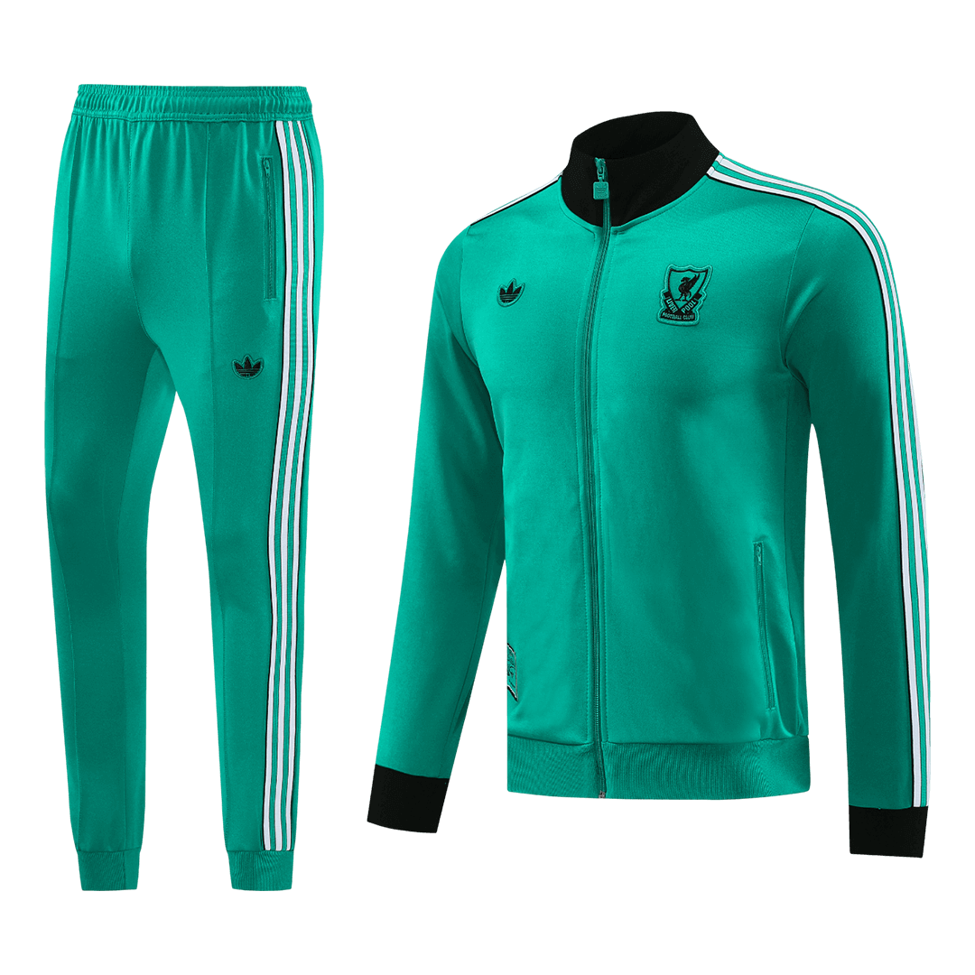 Liverpool Jacket Tracksuit 2025/26 Green - gogoalshop