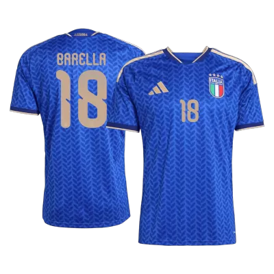 BARELLA #18 Italy Home Soccer Jersey World Cup 2026 - gogoalshop