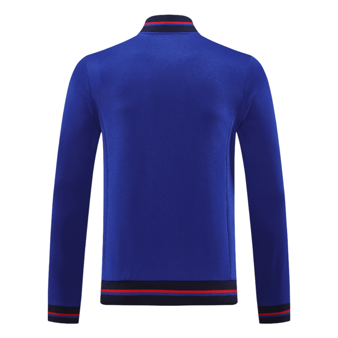 Olympique Lyonnais Jacket Tracksuit 2025/26 Blue - gogoalshop