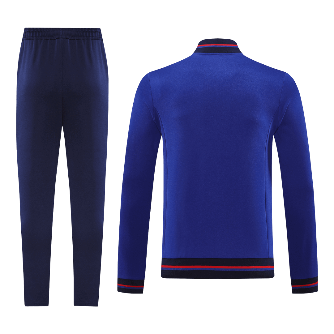 Olympique Lyonnais Jacket Tracksuit 2025/26 Blue - gogoalshop