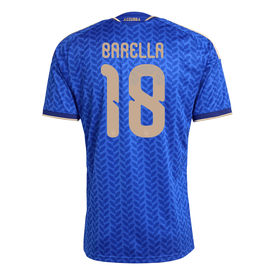 BARELLA #18 Italy Home Soccer Jersey World Cup 2026 - gogoalshop